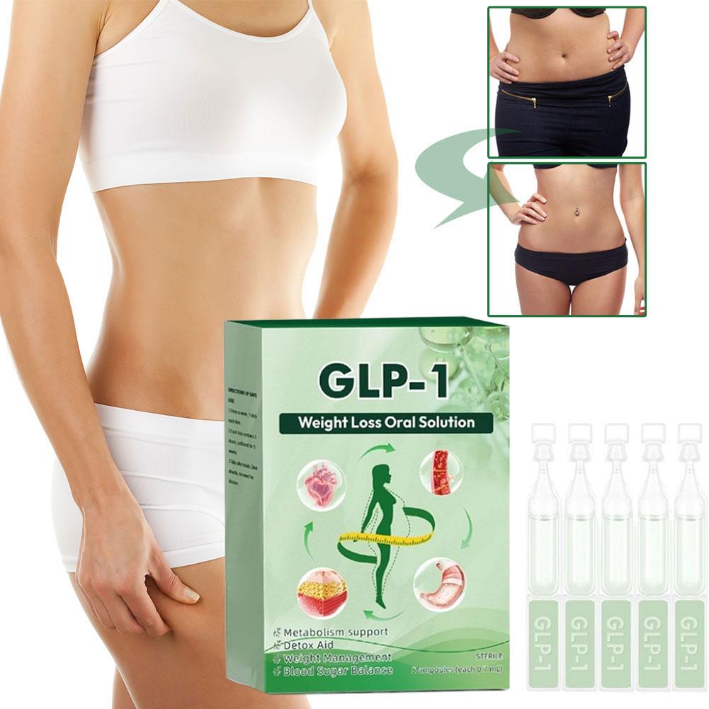 Natural Herbal Wellness - GLP-1 Moringa Natürliche Körperstraffungs-Pflegetropfen Kräuter-Orallösung Wellness