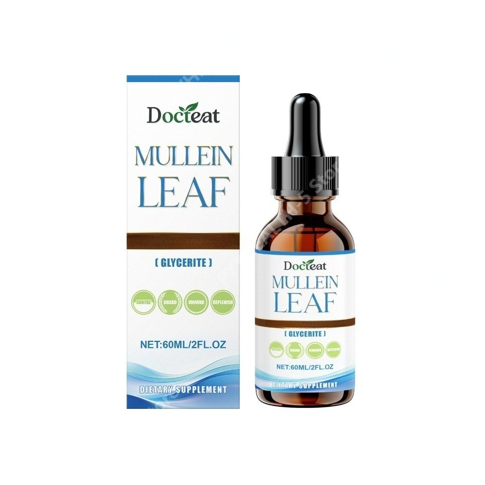 Herbal Wellness Tincture - Docteat Königskerzenblatt-Tinktur Glycerin-Extrakt Kräutermischung 60 ml