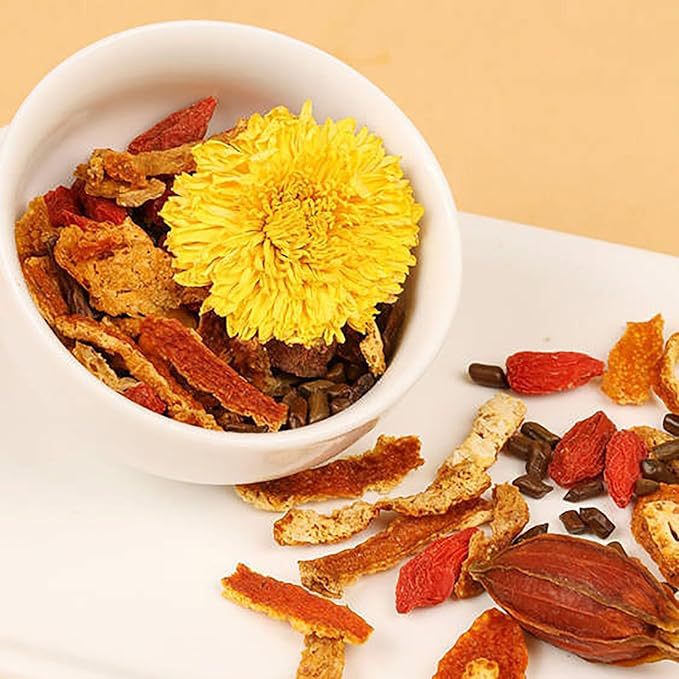 Natural Herbal Wellness - Löwenzahn-Wolfsbeeren-Kräutertee - 50 Teebeutel, Natürliche Mischung