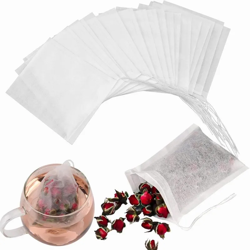 Herbal Wellness Tea - 100 Stück Einweg-Teebeutel aus Vliesstoff, Filterbeutel