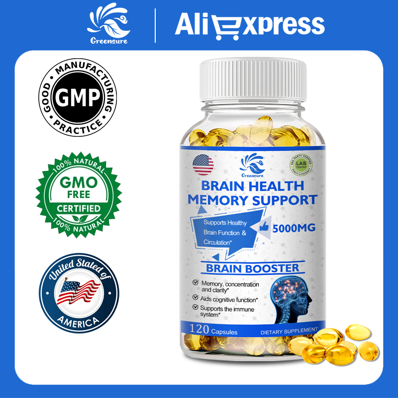 Ginkgo Biloba Extract - Gehirnkapseln mit Ginkgo Biloba B6, Speicher,