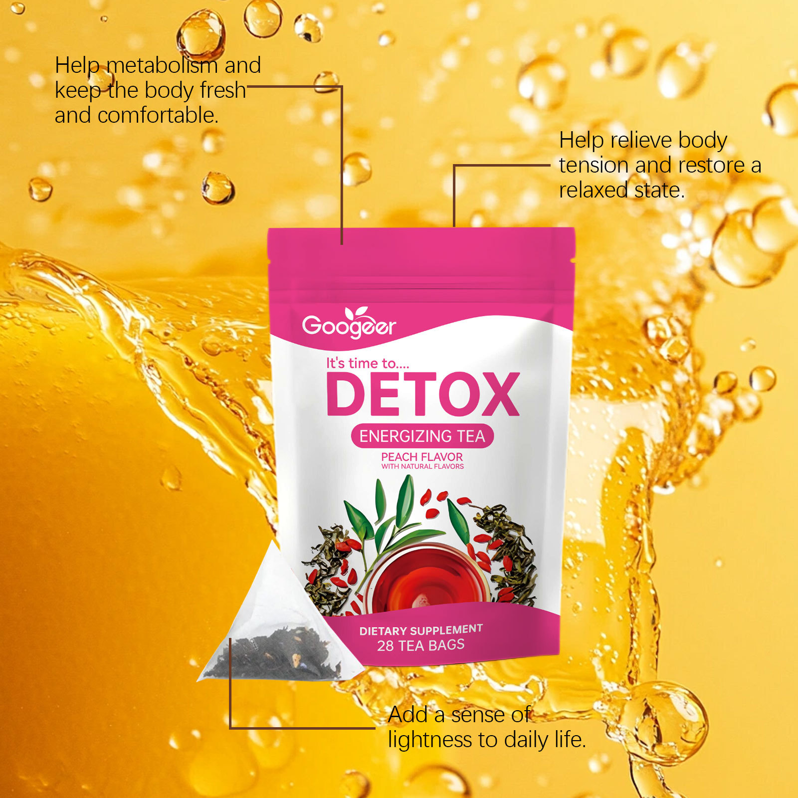 Detox-Reinigungstee – Körperbe – Herbal Wellness Tea Bewertung und Preis