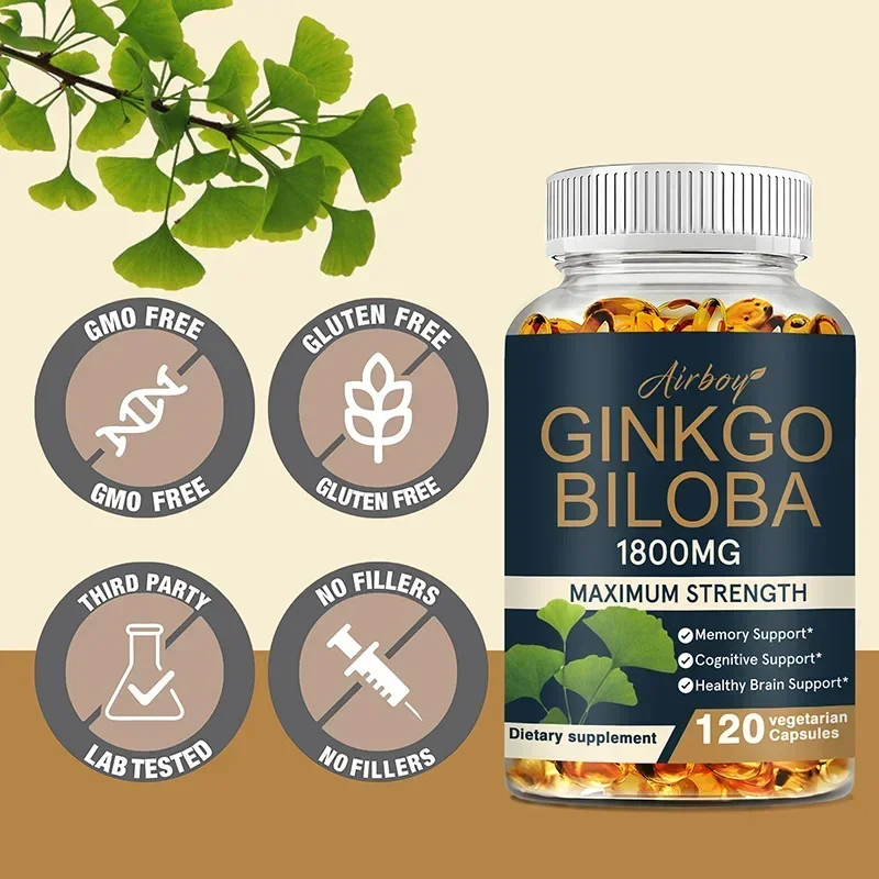 Ginkgo Biloba-Ergänzung – Gedä – Ginkgo Biloba Extract Bewertung und Preis