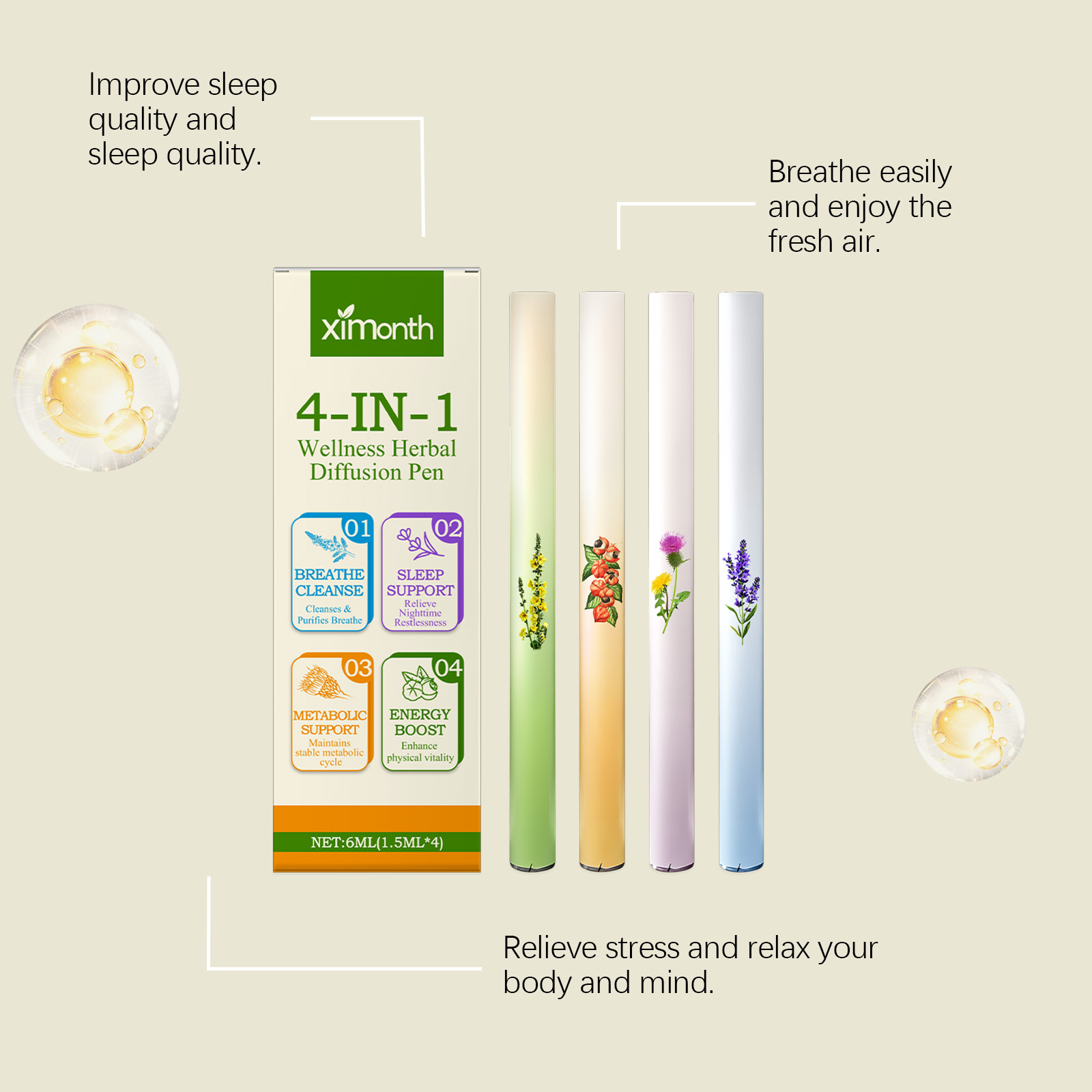 4-in-1-Kombi-Stick mit Kräuter – Natural Herbal Wellness Bewertung und Preis