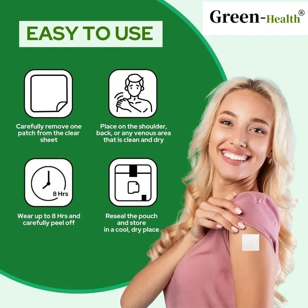 Heißer Verkauf 30 Patches NAC  – Ginkgo Biloba Extract Bewertung und Preis