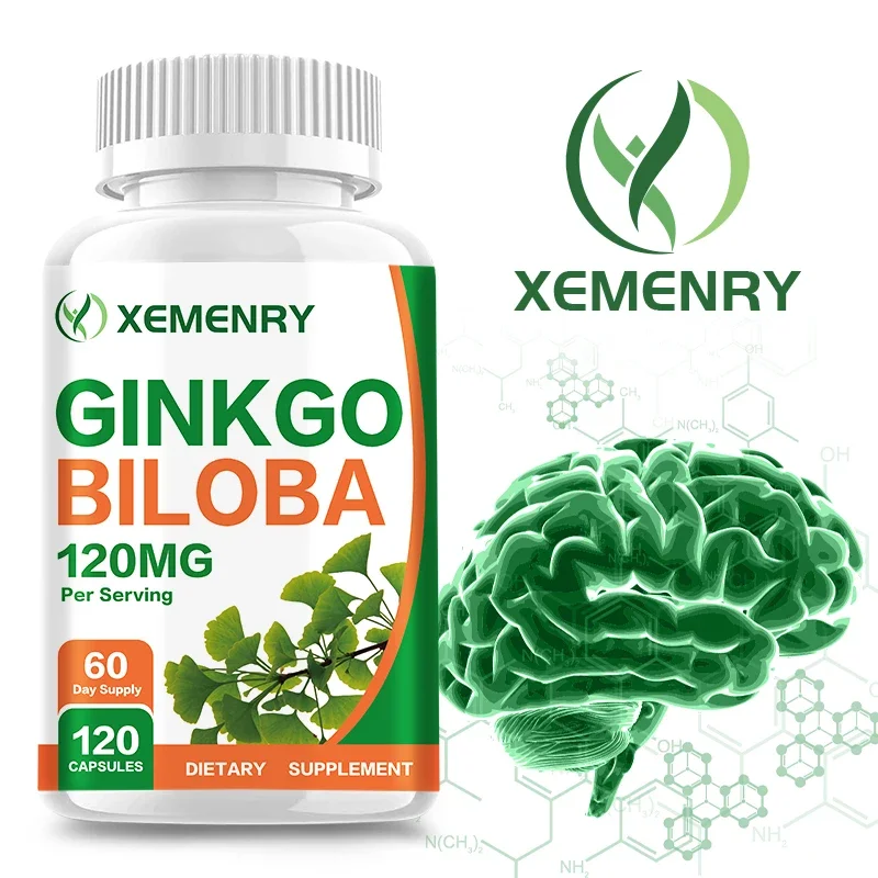 Ginkgo Biloba-Kapseln – Gehirn – Ginkgo Biloba Extract Bewertung und Preis