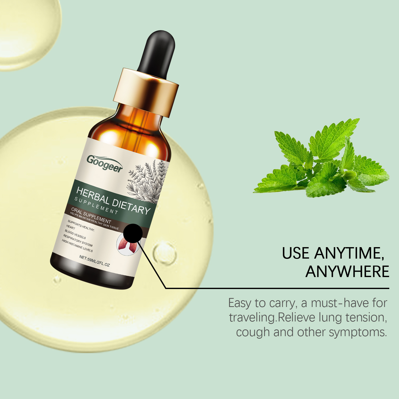 Pfefferminz-Kräutertropfen unt – Herbal Wellness Tincture Bewertung und Preis